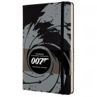 Блокнот Moleskine LIMITED EDITION JAMES BOND Large 130 х 210 мм 192 стр. линейка твердая обложка черный