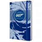 Блокнот Moleskine LIMITED EDITION JAMES BOND Large 130 х 210 мм 192 стр. линейка твердая обложка синий