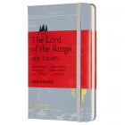 Блокнот Moleskine Limited Edition Lord of the rings Pocket 90 x 140 мм 192 стр. линейка серый Isengard