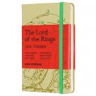 Блокнот Moleskine Limited Edition Lord of the rings Pocket 90 x 140 мм 192 стр. линейка фисташковый Shire