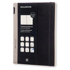 Блокнот Moleskine PROFESSIONAL SOFT XLarge 190 х 250 мм 192 стр. мягкая обложка черный