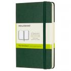 Блокнот Moleskine CLASSIC Pocket 90 x 140 мм 192 стр. нелинованный твердая обложка зеленый