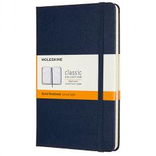 Блокнот Moleskine CLASSIC Medium 115 x 180 мм 240 стр. линейка твердая обложка синий