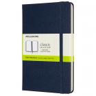 Блокнот Moleskine CLASSIC Medium 115 x 180 мм 240 стр. нелинованный твердая обложка синий