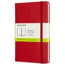 Блокнот Moleskine CLASSIC Medium 115 x 180 мм 240 стр. нелинованный твердая обложка красный