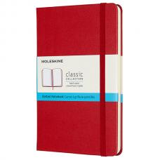 Блокнот Moleskine CLASSIC Medium 115 x 180 мм 240 стр. пунктир твердая обложка красный