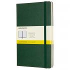 Блокнот Moleskine CLASSIC Large 130 х 210 мм 240 стр. клетка твердая обложка зеленый