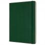 Блокнот Moleskine CLASSIC XLarge 190 х 250 мм 192 стр. нелинованный твердая обложка зеленый