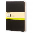 Блокнот Moleskine CAHIER JOURNAL XLarge 190 х 250 мм обложка картон 120 стр. нелинованный черный (3шт)