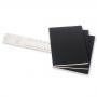 Блокнот Moleskine CAHIER JOURNAL XLarge 190 х 250 мм обложка картон 120 стр. нелинованный черный (3шт)