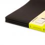 Блокнот Moleskine CAHIER JOURNAL XLarge 190 х 250 мм обложка картон 120 стр. нелинованный черный (3шт)