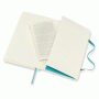 Блокнот Moleskine CLASSIC SOFT Pocket 90 x 140 мм 192 стр. линейка мягкая обложка голубой