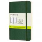 Блокнот Moleskine CLASSIC SOFT Pocket 90 x 140 мм 192 стр. нелинованный мягкая обложка зеленый