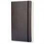 Блокнот Moleskine CLASSIC SOFT Large 130 х 210 мм 192 стр. линейка мягкая обложка черный