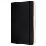 Блокнот Moleskine CLASSIC SOFT EXPENDED Large 130 х 210 мм 400 стр. линейка мягкая обложка черный