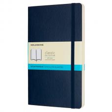 Блокнот Moleskine CLASSIC SOFT Large 130 х 210 мм 192 стр. пунктир мягкая обложка синий сапфир