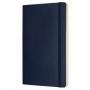 Блокнот Moleskine CLASSIC SOFT Large 130 х 210 мм 192 стр. пунктир мягкая обложка синий сапфир