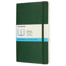Блокнот Moleskine CLASSIC SOFT Large 130 х 210 мм 192 стр. пунктир мягкая обложка зеленый