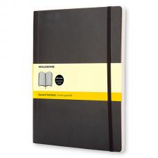 Блокнот Moleskine CLASSIC SOFT XLarge 190 х 250 мм 192 стр. клетка мягкая обложка черный