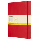 Блокнот Moleskine CLASSIC SOFT XLarge 190 х 250 мм 192 стр. клетка мягкая обложка красный