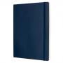 Блокнот Moleskine CLASSIC SOFT XLarge 190 х 250 мм 192 стр. пунктир мягкая обложка синий сапфир