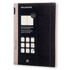 Блокнот Moleskine Soft Professional, XLarge 190 х 250 мм, черный