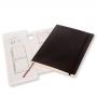 Блокнот Moleskine Soft Professional, XLarge 190 х 250 мм, черный