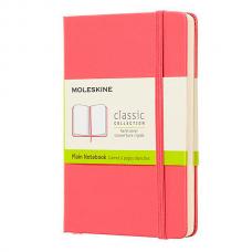 Блокнот Moleskine CLASSIC QP012D11 Pocket 90 x 140 мм 192 стр. нелинованный твердая обложка розовый