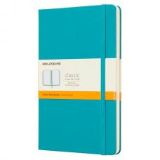 Блокнот Moleskine CLASSIC Large 130 х 210 мм 240 стр. линейка твердая обложка голубой