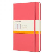 Блокнот Moleskine CLASSIC Large 130 х 210 мм 240 стр. линейка твердая обложка розовый