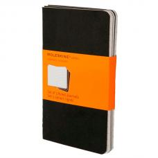 Блокнот Moleskine CAHIER JOURNAL Pocket 90 x 140 мм обложка картон 64 стр. линейка черный (3шт)