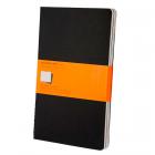 Блокнот Moleskine CAHIER JOURNAL Large 130 х 210 мм обложка картон 80 стр. линейка черный (3шт)