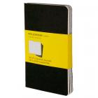 Блокнот Moleskine CAHIER JOURNAL Large 130 х 210 мм обложка картон 80 стр. клетка черный (3шт)