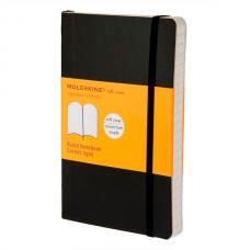 Блокнот Moleskine CLASSIC SOFT Pocket 90 x 140 мм 192 стр. линейка мягкая обложка черный