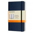 Блокнот Moleskine CLASSIC SOFT Pocket 90 x 140 мм 192 стр. линейка мягкая обложка синий сапфир