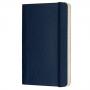 Блокнот Moleskine CLASSIC SOFT Pocket 90 x 140 мм 192 стр. линейка мягкая обложка синий сапфир