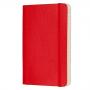 Блокнот Moleskine CLASSIC SOFT Pocket 90 x 140 мм 192 стр. линейка мягкая обложка красный