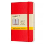 Блокнот Moleskine CLASSIC SOFT Pocket 90 x 140 мм 192 стр. клетка мягкая обложка красный