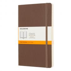 Блокнот Moleskine CLASSIC SOFT Large 130 х 210 мм 192 стр. линейка мягкая обложка коричневый