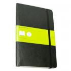 Блокнот Moleskine CLASSIC SOFT Large 130 х 210 мм 192 стр. нелинованный мягкая обложка черный