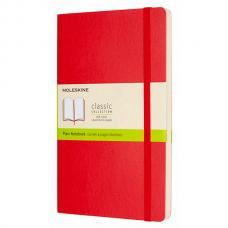 Блокнот Moleskine CLASSIC SOFT Large 130 х 210 мм 192 стр. нелинованный мягкая обложка красный