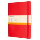 Блокнот Moleskine CLASSIC SOFT XLarge 190 х 250 мм 192 стр. линейка мягкая обложка красный