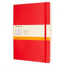 Блокнот Moleskine CLASSIC SOFT XLarge 190 х 250 мм 192 стр. линейка мягкая обложка красный