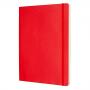 Блокнот Moleskine CLASSIC SOFT XLarge 190 х 250 мм 192 стр. нелинованный мягкая обложка красный