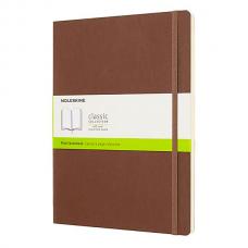 Блокнот Moleskine CLASSIC SOFT XLarge 190 х 250 мм 192 стр. нелинованный мягкая обложка коричневый