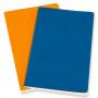 Блокнот Moleskine VOLANT Large 130 х 210 мм 96 стр. линейка мягкая обложка синий, желтый янтарный (2шт)