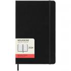 Ежедневник Moleskine на 2024 год CLASSIC DAILY LARGE черный