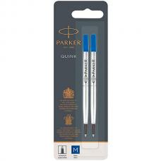 Синий стержень для роллера Parker Rollerball Refill M Blue 2шт