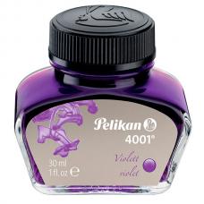 Фиолетовые чернила во флаконе Pelikan INK 4001 78 Violett 30 мл