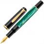 Перьевая ручка Pelikan Elegance Classic M200 Green-Marbled GT F